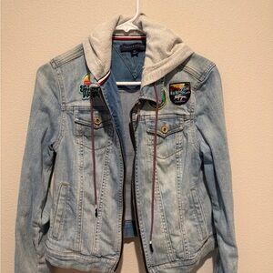 Tommy Hilfiger Women Denim Jacket with Patches